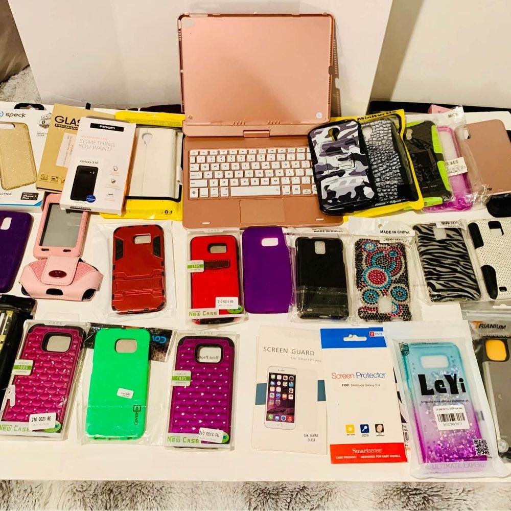 Cell Phone Accessories Cases Screen Protectors Assorted Lot